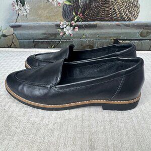 ALDO Rheildan flex Womens Size 8.5 Black Leather Loafers